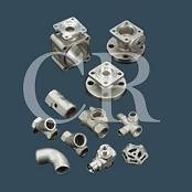 Stainless steel valve body precision casting, lost wax casting process and machining